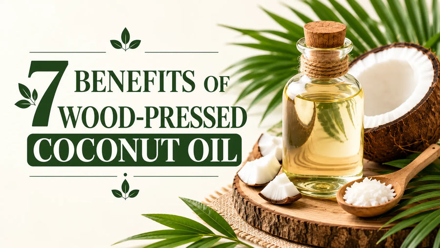 7 Benefits of Wood-Pressed Coconut Oil