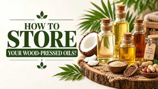 How to Store Your Wood-Pressed Oils?