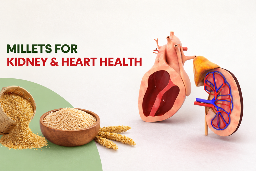 Millets for Kidney and Heart Health