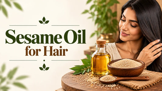 Sesame Oil for Hair: How to Use Wood-Pressed Gingelly Oil