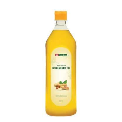 Wood Pressed Groundnut Oil