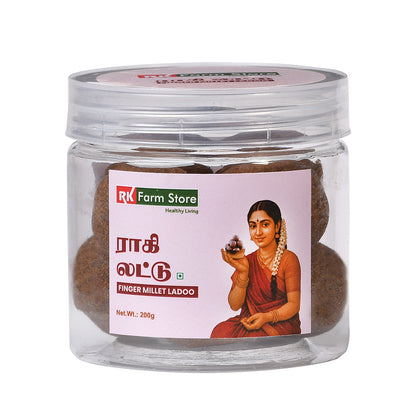 Finger Millet Ladoo (Ragi Ladoo)