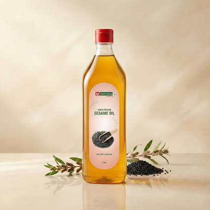 Wood Pressed Sesame Oil